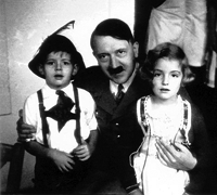 Hitler with children